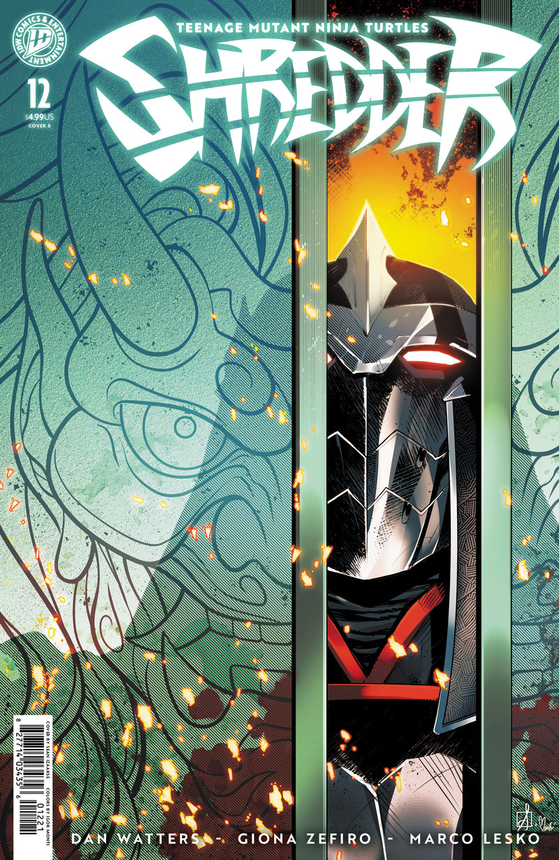 Teenage Mutant Ninja Turtles: Shredder #12 Cover B Sean Izaakse Variant