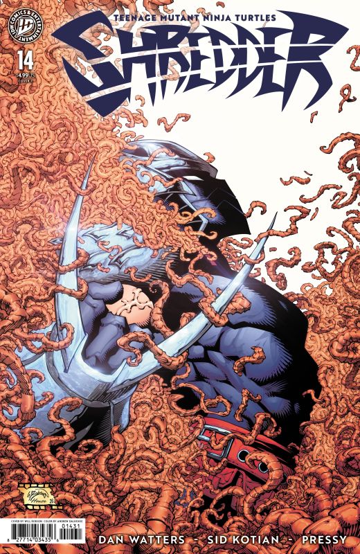 TEENAGE MUTANT NINJA TURTLES: SHREDDER #14 CVR C WILL ROBSON VAR