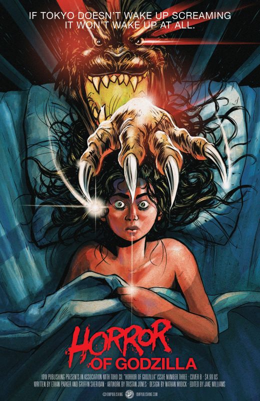 THE HORROR OF GODZILLA [KAI-SEI ERA] #3 CVR B PABLO TUNICA MOVIE HOMAGE VAR