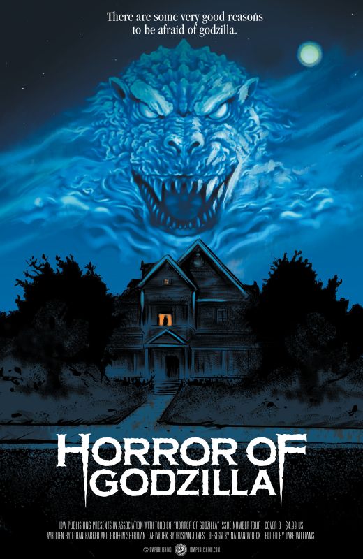 THE HORROR OF GODZILLA [KAI-SEI ERA] #4 CVR B PABLO TUNICA MOVIE HOMAGE COVER VAR