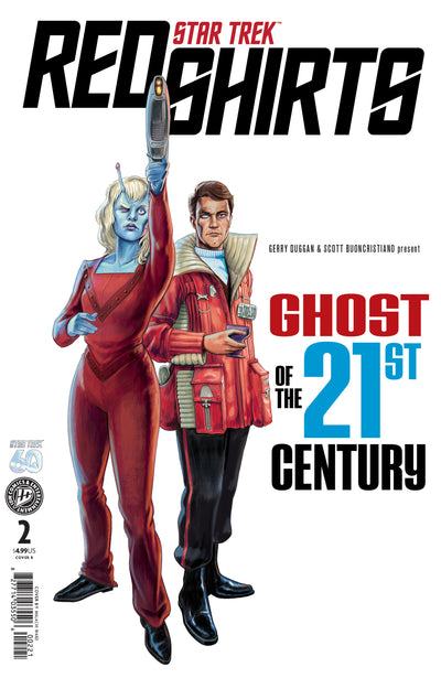 Star Trek: Red Shirts--Ghost of the 21St Century #2 Cover B Malachi Ward Variant