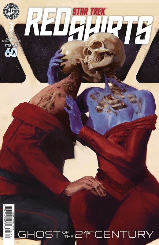 STAR TREK: RED SHIRTS--GHOST OF THE 21ST CENTURY #3 CVR A CHRIS SHEHAN