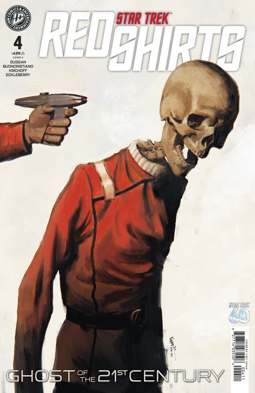STAR TREK: RED SHIRTS GHOST OF THE 21ST CENTURY #4 CVR A CHRIS SHEHAN