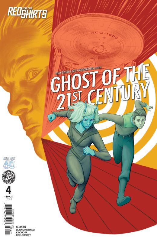 STAR TREK: RED SHIRTS GHOST OF THE 21ST CENTURY #4 CVR B MALACHI WARD VAR