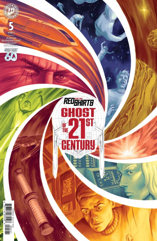 STAR TREK: RED SHIRTS GHOST OF THE 21ST CENTURY #5 CVR B MALACHI WARD VAR