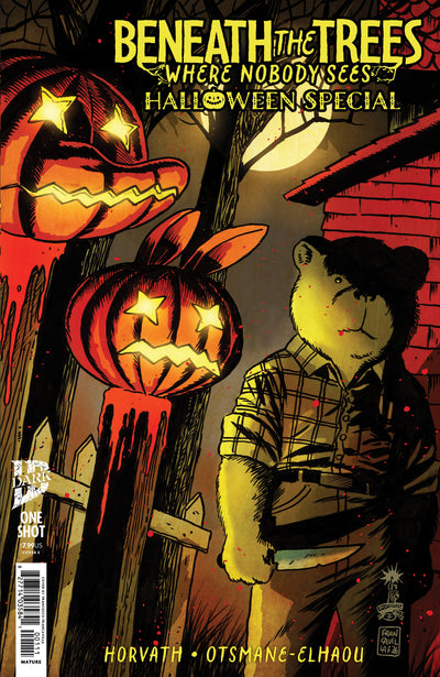 Beneath the Trees Where Nobody Sees Halloween Special Cover E Francesco Francavilla IDW Goes Dark Variant