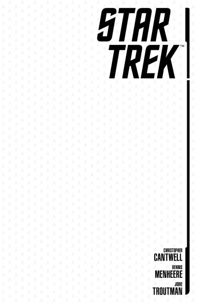 Star Trek 2026 #1 Cover E Sketch Cover Variant