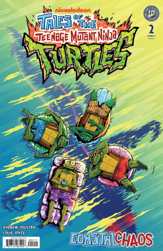 TALES OF THE TEENAGE MUTANT NINJA TURTLES: COASTAL CHAOS #2 CVR A LOUIE JOYCE