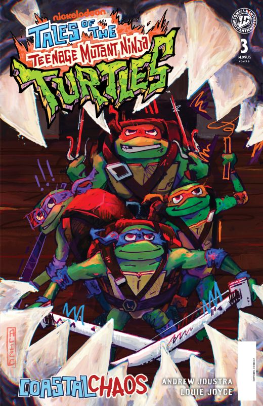 TALES OF THE TEENAGE MUTANT NINJA TURTLES: COASTAL CHAOS #3 CVR B NERFALICE VAR
