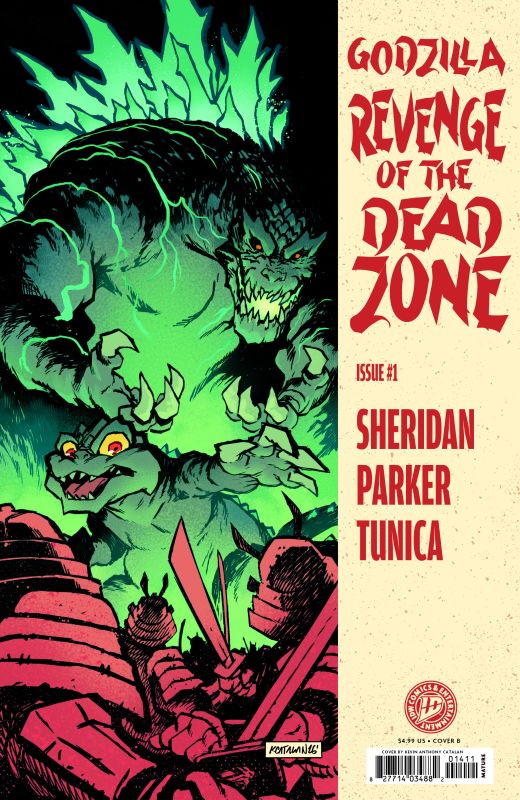 GODZILLA: REVENGE OF THE DEADZONE [KAI-SEI ERA] #1 CVR B KEVIN ANTHONY CATALAN HOMAGE COVER VAR