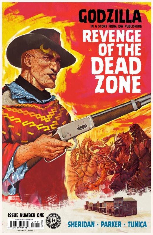 GODZILLA: REVENGE OF THE DEADZONE [KAI-SEI ERA] #1 CVR C ELIZABETH BEALS MOVIE HOMAGE COVER VAR