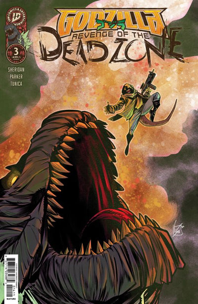 GODZILLA: REVENGE OF THE DEADZONE [KAI-SEI ERA] #3 CVR B VINCENZO FEDERICI VAR