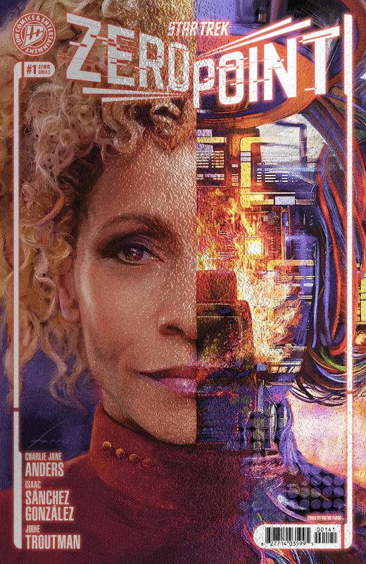 STAR TREK: ZERO POINT #1 CVR C VIKTOR FARRO FOIL VAR