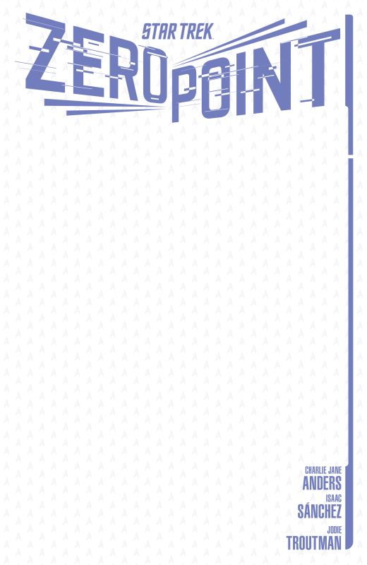 STAR TREK: ZERO POINT #1 CVR E SKETCH VAR