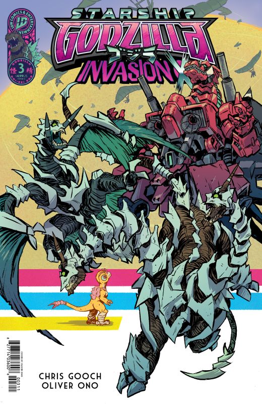 STARSHIP GODZILLA: INVASION X [KAI-SEI ERA] #3 CVR A OLIVER ONO