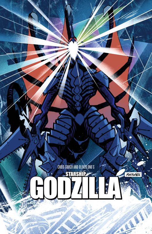 STARSHIP GODZILLA: INVASION X [KAI-SEI ERA] #3 CVR B KEVIN ANTHONY CATALAN MOVIE HOMAGE COVER VAR