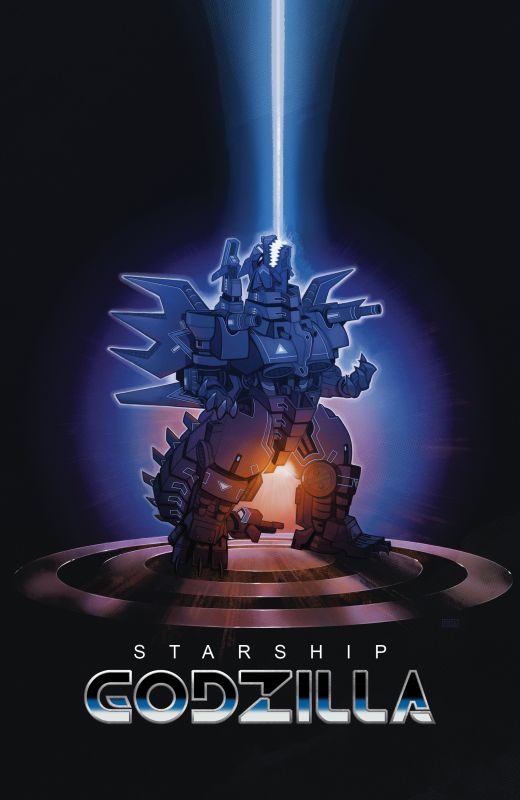 STARSHIP GODZILLA: INVASION X [KAI-SEI ERA] #4 CVR B ELIZABETH BEALS MOVIE HOMAGE COVER VAR
