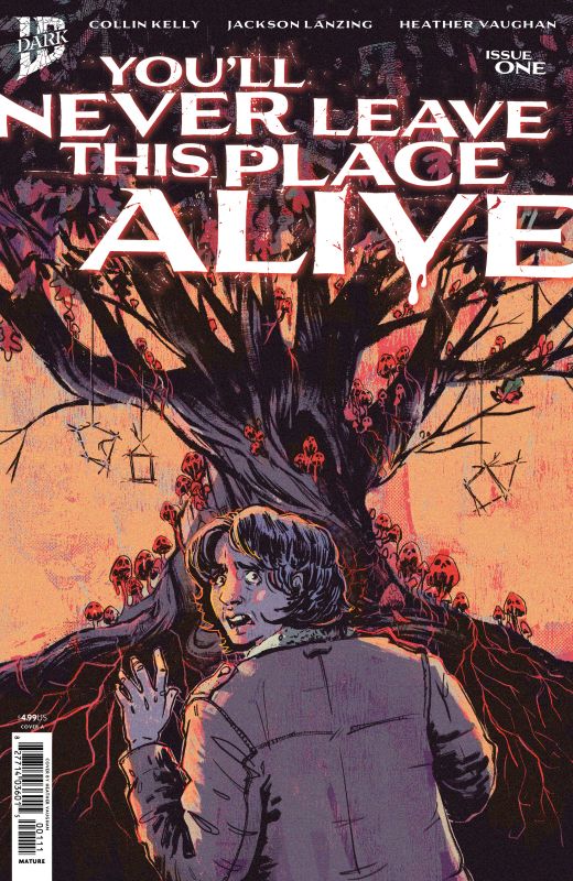 YOU'LL NEVER LEAVE THIS PLACE ALIVE #1 CVR A HEATHER VAUGHAN