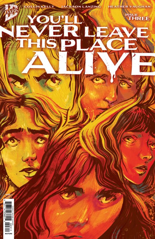 YOU'LL NEVER LEAVE THIS PLACE ALIVE #3 CVR A HEATHER VAUGHAN