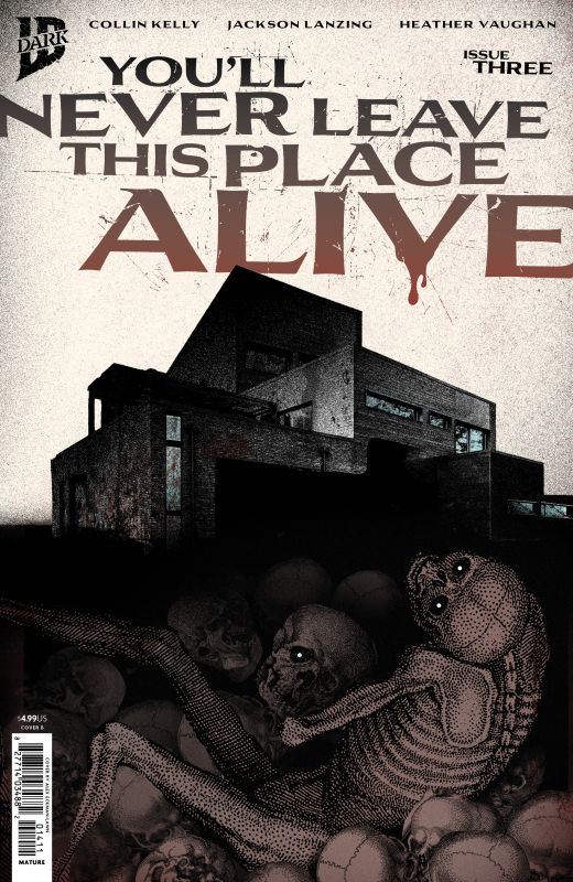 YOU'LL NEVER LEAVE THIS PLACE ALIVE #3 CVR B ALEX ECKMAN-LAWN VAR