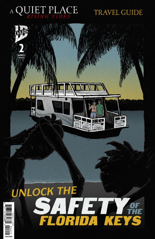 A QUIET PLACE: RISING TIDES #2 CVR B J.J. LENDL FLORIDA TRAVEL GUIDE SET VAR