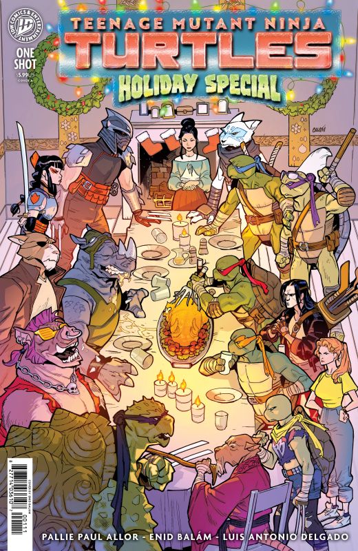 TEENAGE MUTANT NINJA TURTLES: HOLIDAY SPECIAL CVR A ENID BALÁM