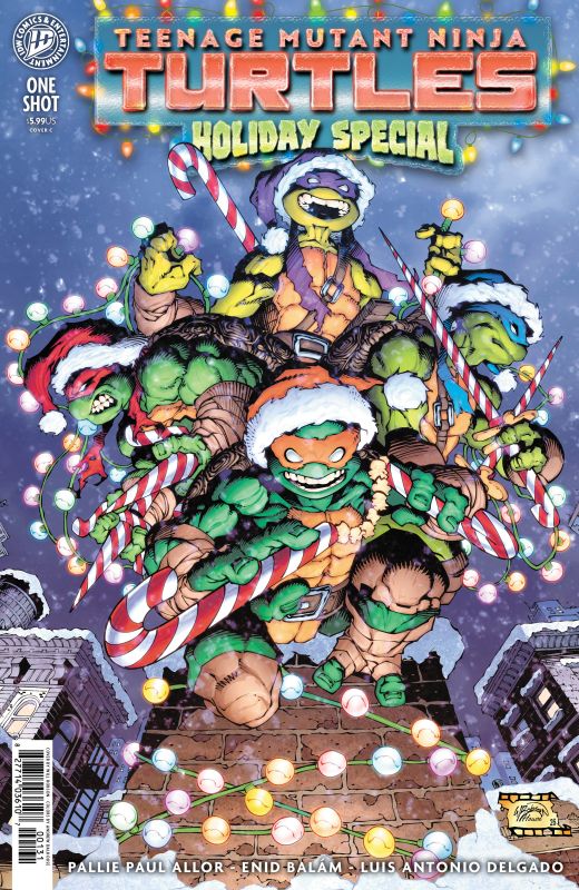 TEENAGE MUTANT NINJA TURTLES: HOLIDAY SPECIAL CVR C WILL ROBSON VAR