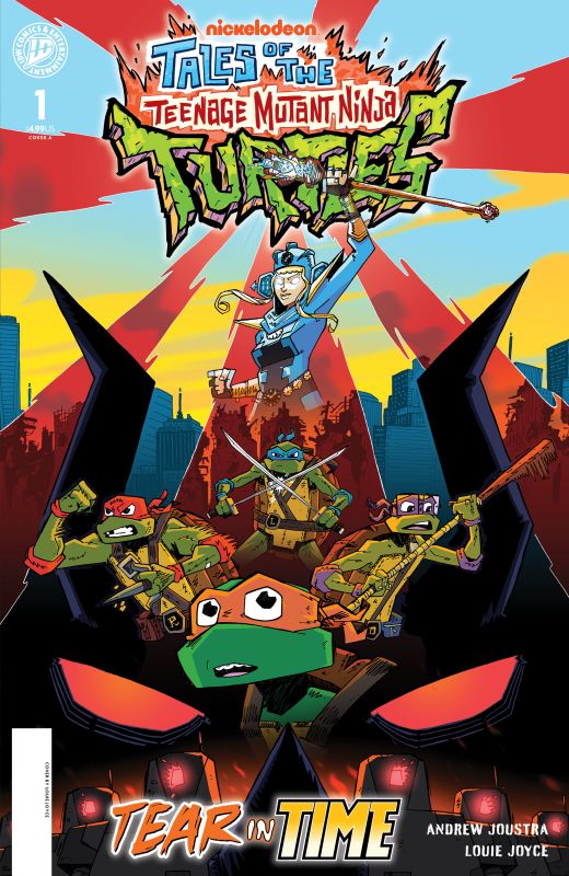 TALES OF THE TEENAGE MUTANT NINJA TURTLES: TEAR IN TIME #1 CVR A LOUIE JOYCE