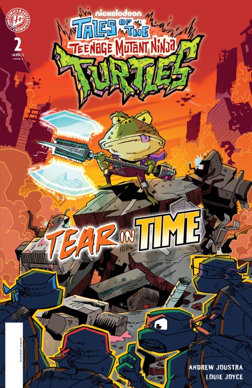 TALES OF THE TEENAGE MUTANT NINJA TURTLES: TEAR IN TIME #2 CVR A LOUIE JOYCE