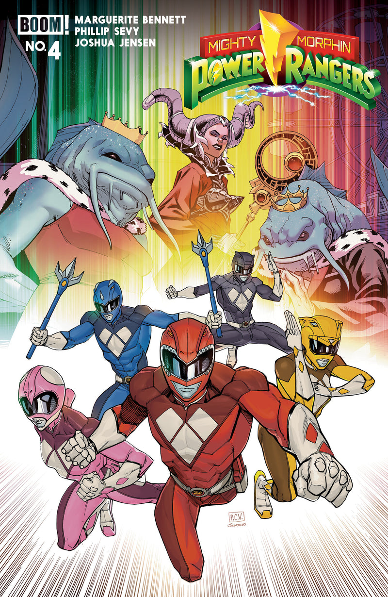 Mighty Morphin Power Rangers (2026) #4 Cover B Phillip Sevy Variant