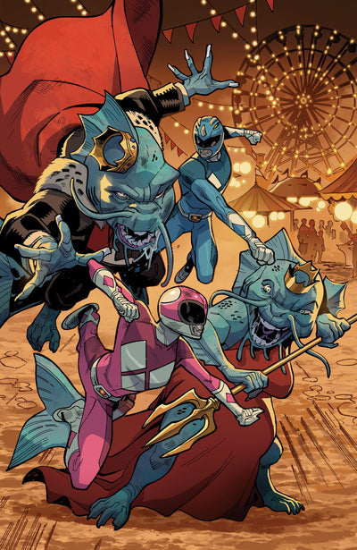 Mighty Morphin Power Rangers (2026) #4 Cover E Balam Foil Variant
