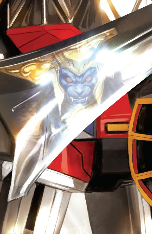 MIGHTY MORPHIN POWER RANGERS (2026) #5 CVR C MIGUEL MERCADO MEGAZORD CARD STOCK CONNECTING VAR