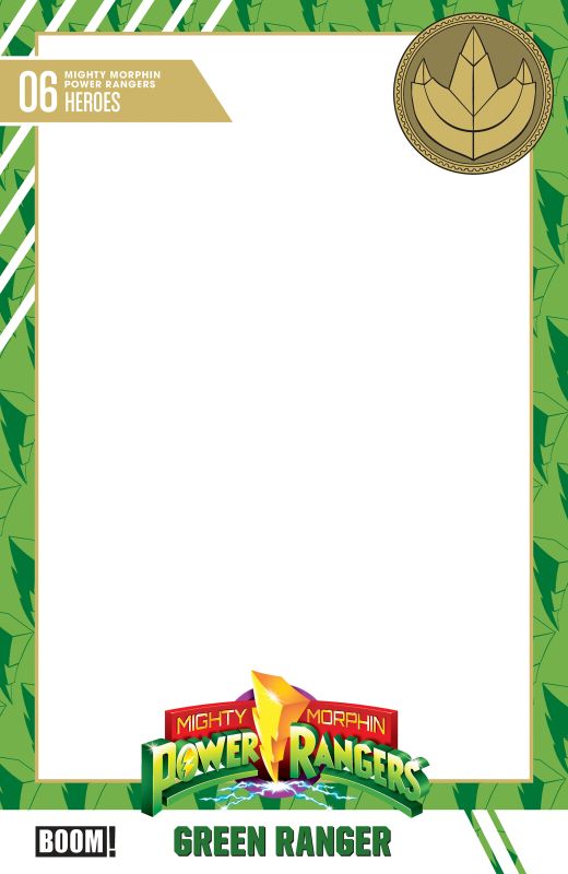 MIGHTY MORPHIN POWER RANGERS (2026) #6 CVR D TRADING CARD BLANK SKETCH VAR