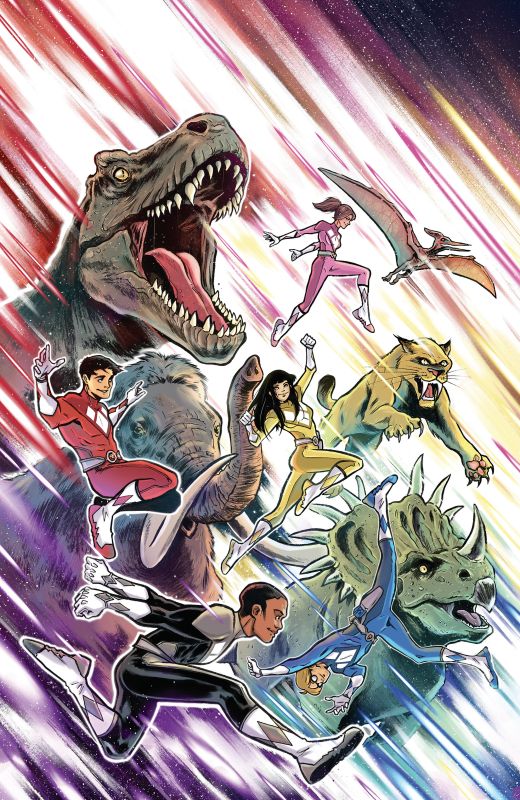 MIGHTY MORPHIN POWER RANGERS (2026) #6 CVR E SIMONA DI GIANFELIVE FOIL VAR