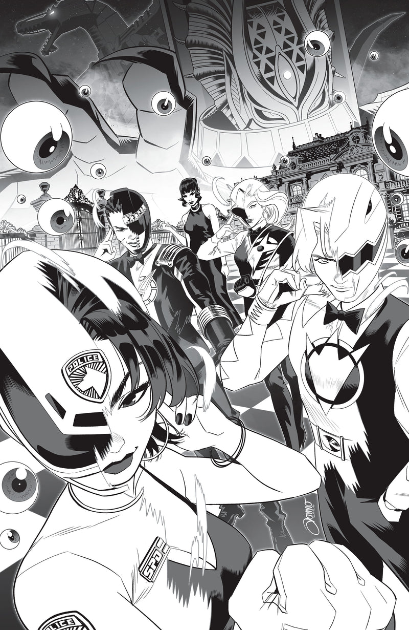 Power Rangers Unlimited #3 Cover J Alessio Zonno Unlimited Variant