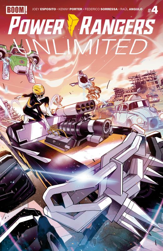 POWER RANGERS UNLIMITED #4 CVR A FEDERICO SORRESSA