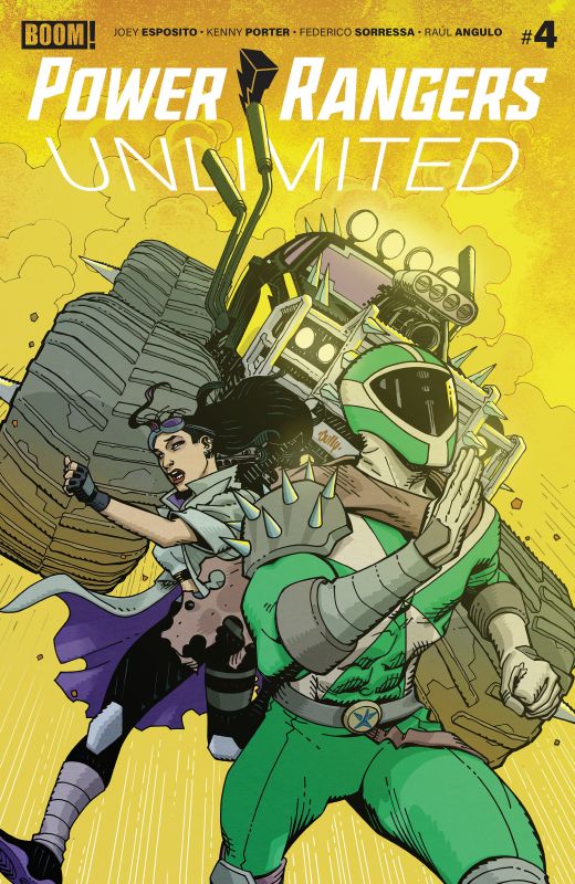 POWER RANGERS UNLIMITED #4 CVR B CULLY HAMNER VAR
