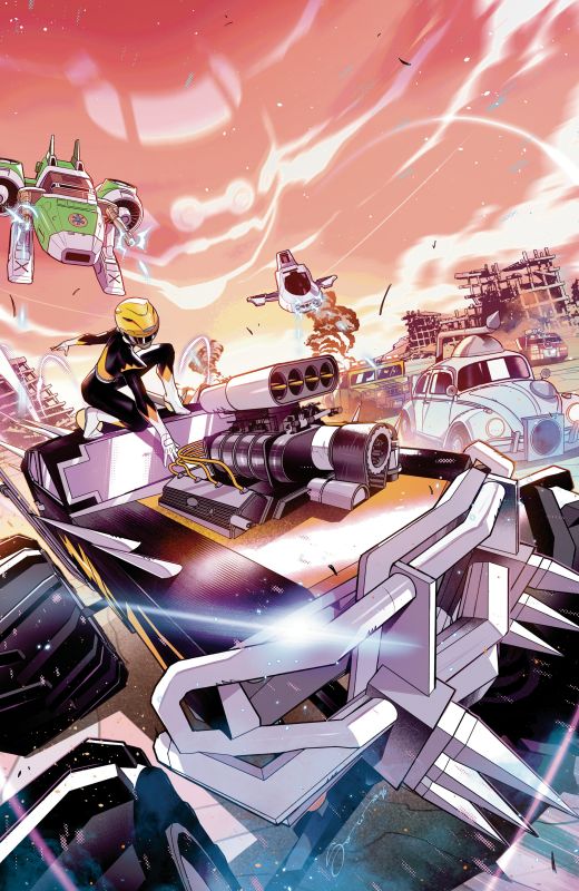POWER RANGERS UNLIMITED #4 CVR D FEDERICO SORRESSA FOIL VAR