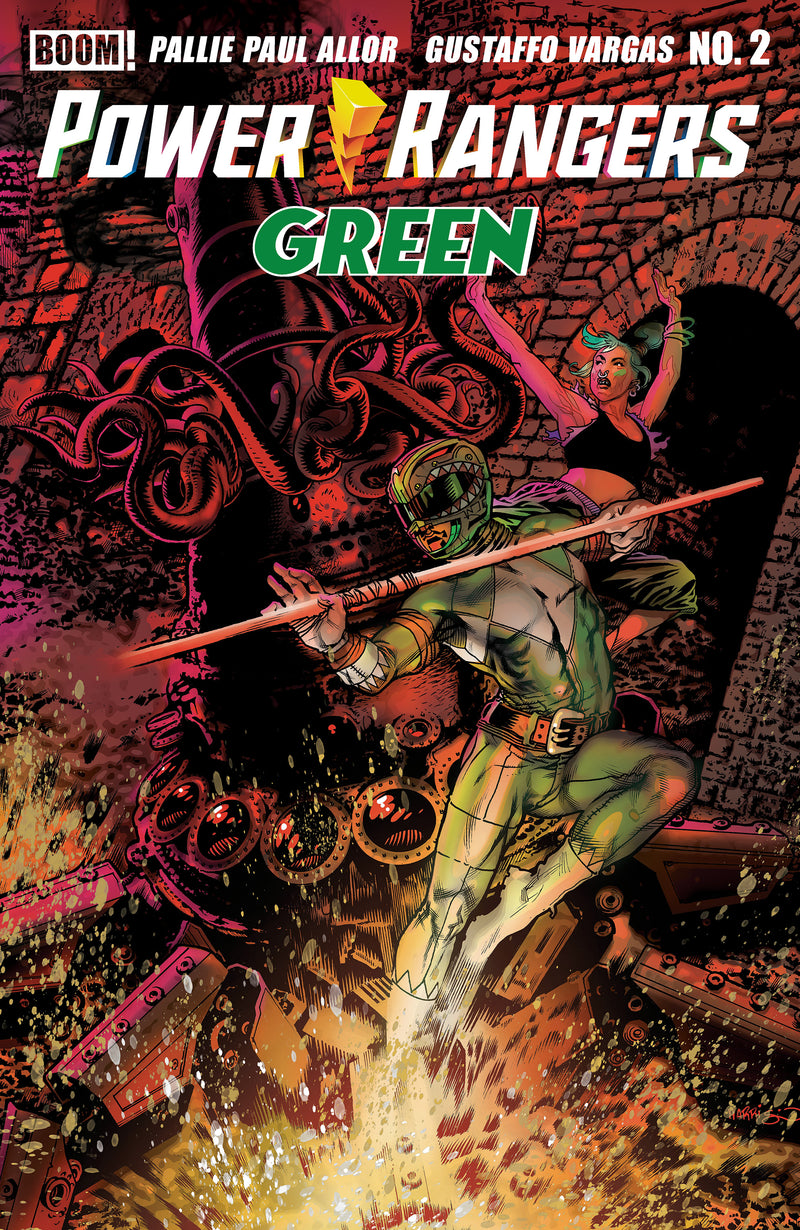 Power Rangers Green #2 Cover A Tony Harris