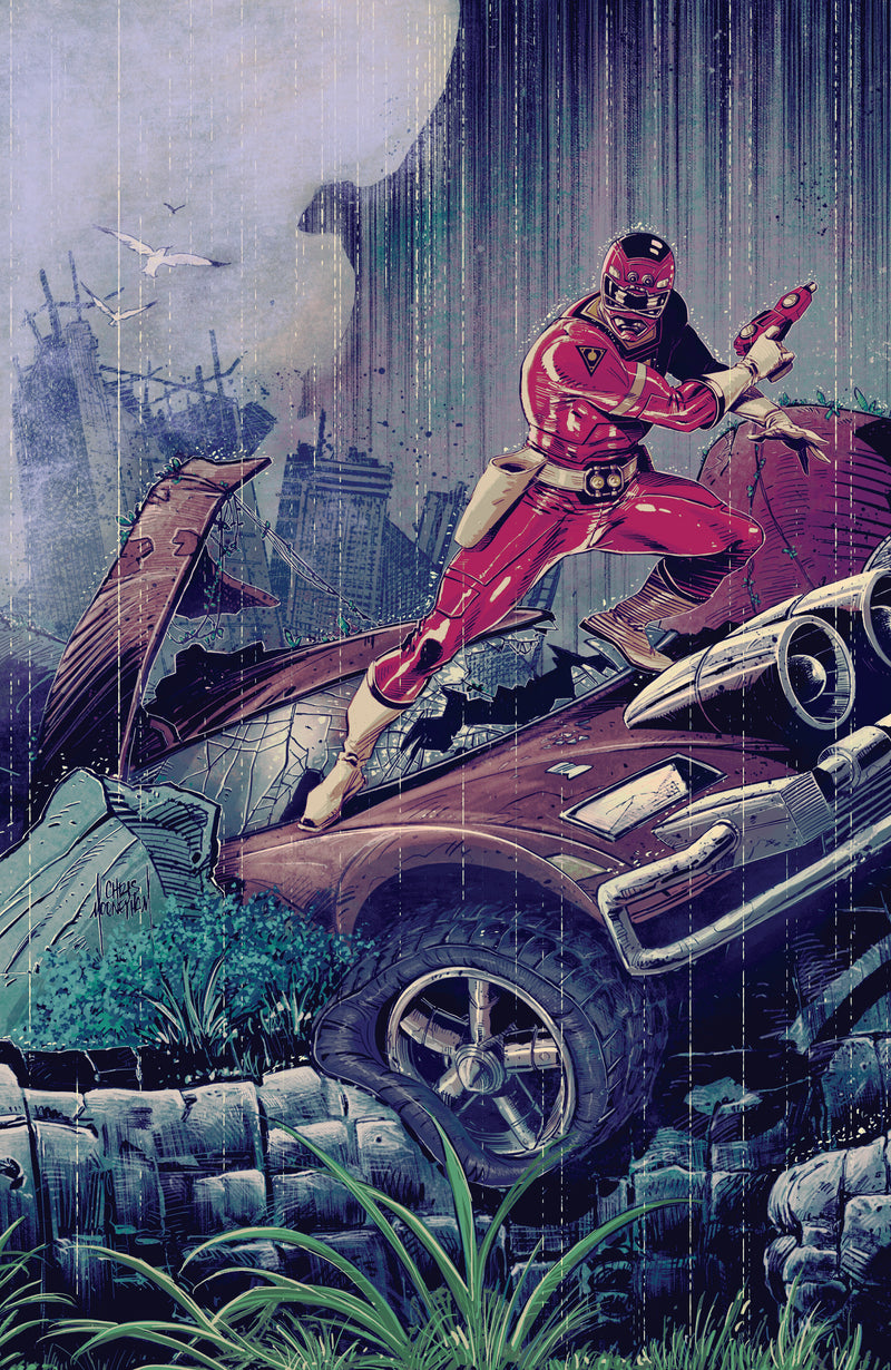 Power Rangers Green #2 Cover C Chris Mooneyham Tommy Oliver Card Stock Connecting Variant