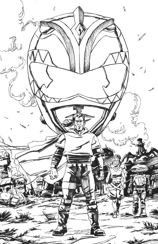 POWER RANGERS GREEN #5 CVR J GUSTAFFO VARGAS UNLIMITED VAR