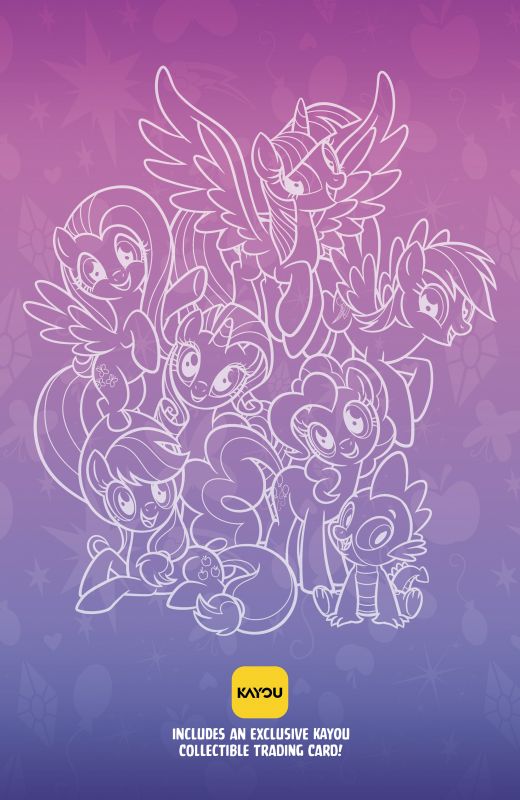 MY LITTLE PONY: FRIENDSHIP IS MAGIC (2026) #1 CVR E TONY FLEECS POLYBAGGED COLLECTIBLE CARD VAR