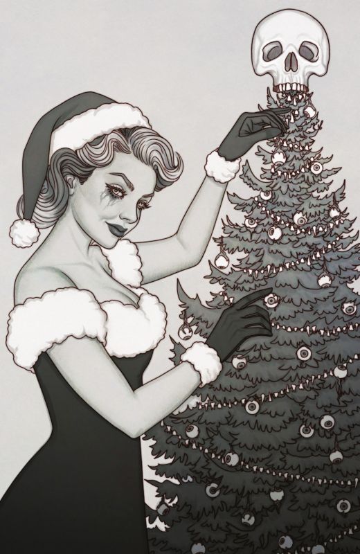 CHRISTMAS DARKNESS #1 CVR C JENNY FRISON GLOW IN THE DARK VAR