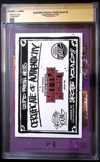 Invincible Universe: Battle Beast #6 (2025) – CGC 9.8 Signature Serie…