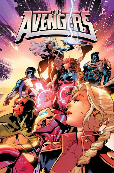 AVENGERS BY JED MACKAY HC OMNIBUS CVR B C.F. VILLA DIRECT MARKET EXCLUSIVE