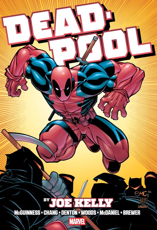 DEADPOOL BY JOE KELLY OMNIBUS HC CVR B ED MCGUINNESS NINJA COVER DIRECT MARKET EXCLUSIVE [NEW PRINTING]