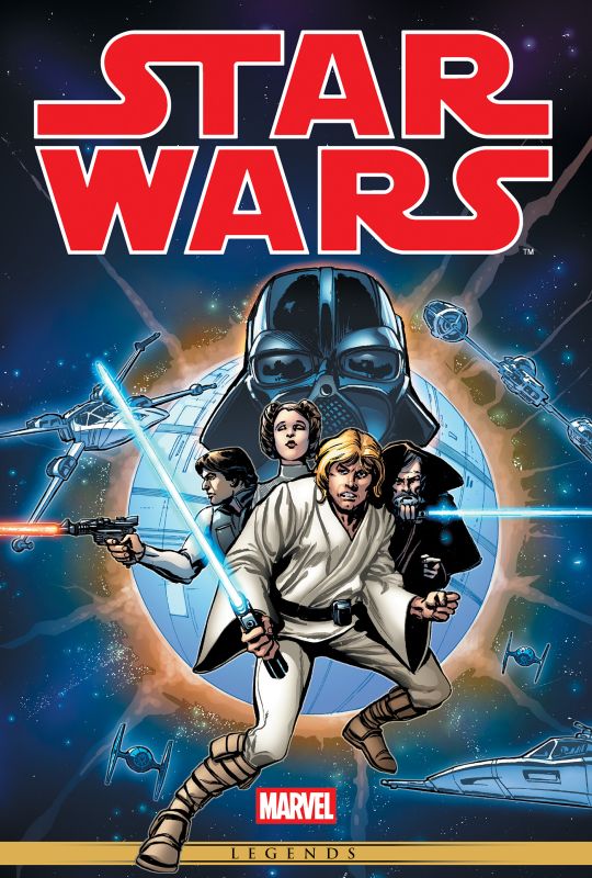 STAR WARS: THE ORIGINAL MARVEL YEARS OMNIBUS HC VOL 01 CVR B GREG HILDEBRANDT DIRECT MARKET EXCLUSIVE