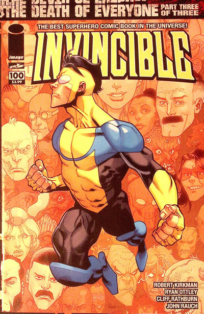 Invincible #100 (2013) – Raw VF+ Estimate, Landmark 100th Issue