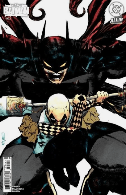Absolute Batman #22 Cover E 1:25 Incentive Werther Dell Edera Cardstock Variant