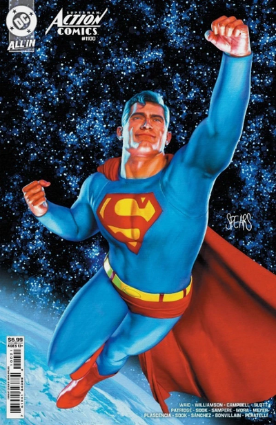 Action Comics #1100 – Cover B Mark Spears Card Stock Variant – DC Comics – 2026